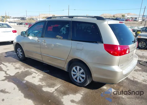 2008 Toyota Sienna Le z USA, uszkodzony, nr VIN 5TDZK23C68S127301
